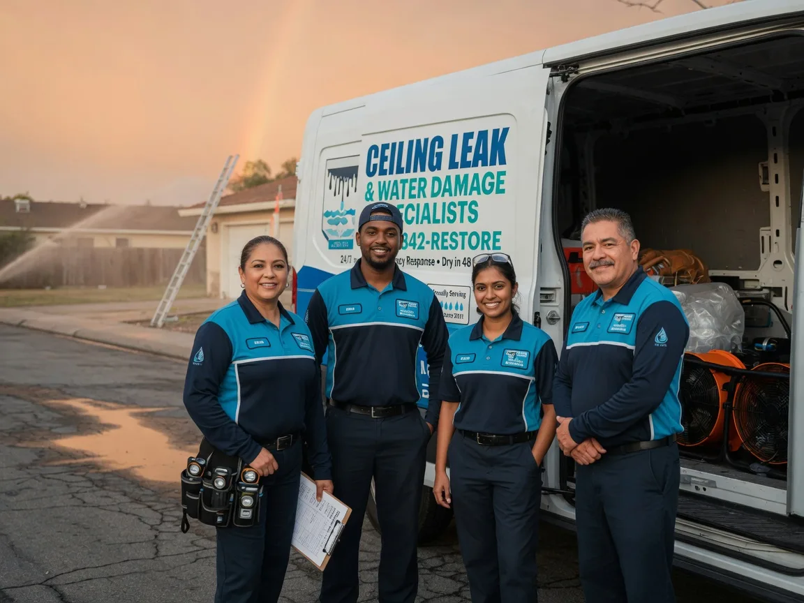 Ceiling Leak Cleanup company in South El Monte, CA