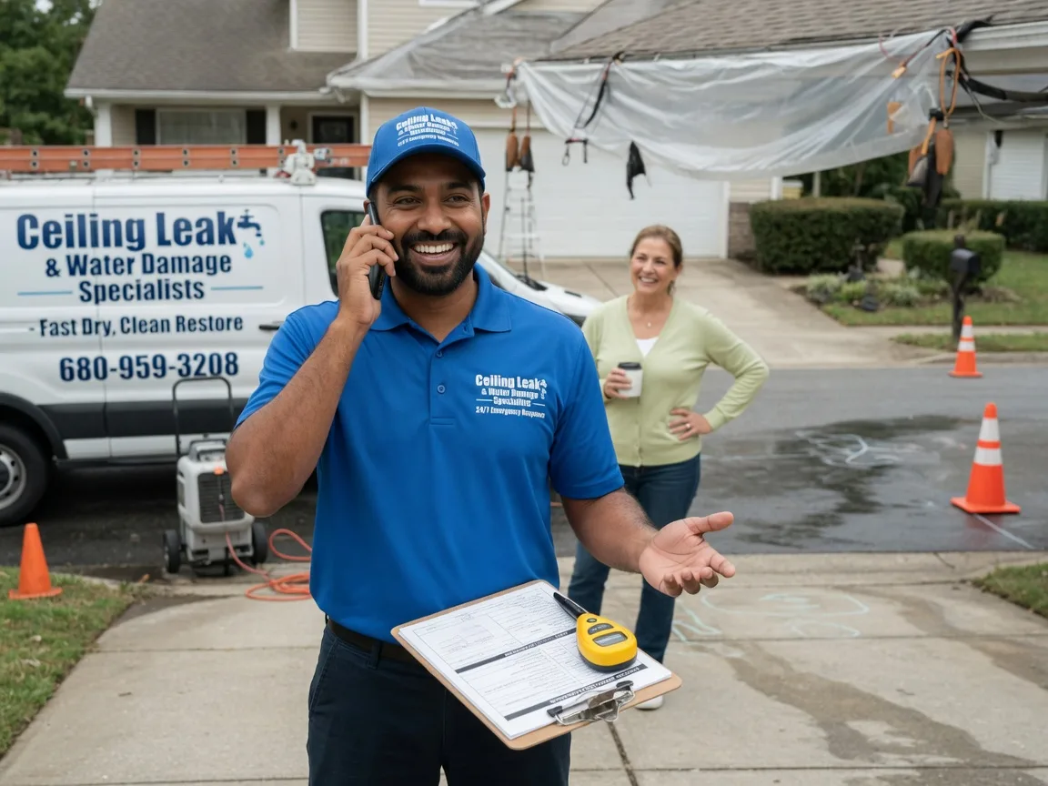 Ceiling Leak Cleanup South El Monte, CA FAQs